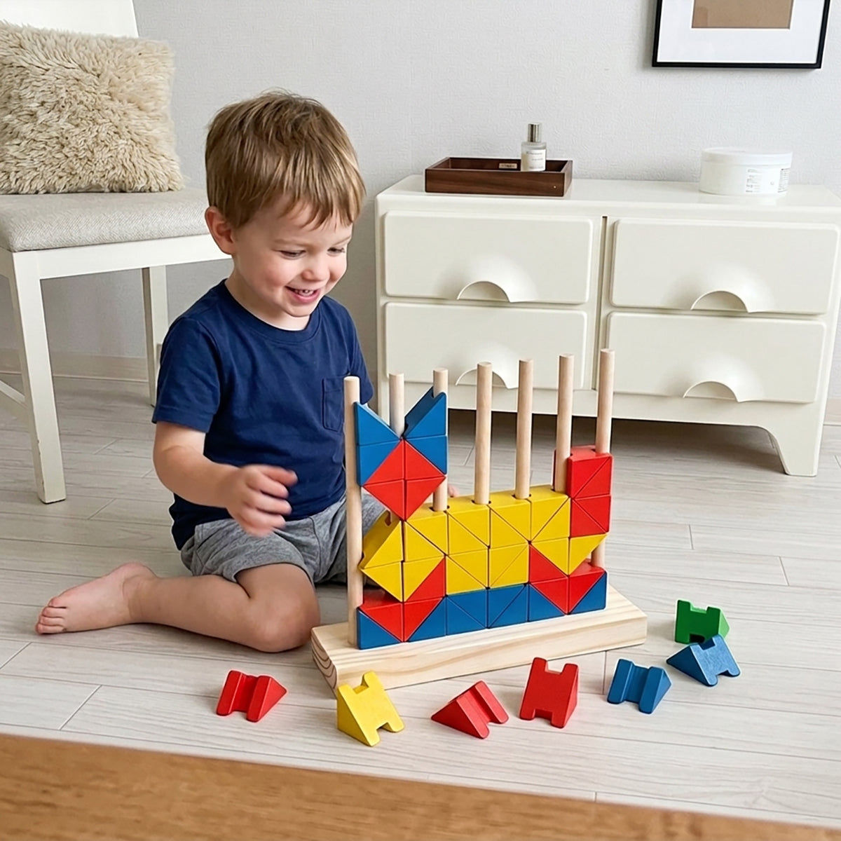 Montessori Wooden Math Multiplication Table Board