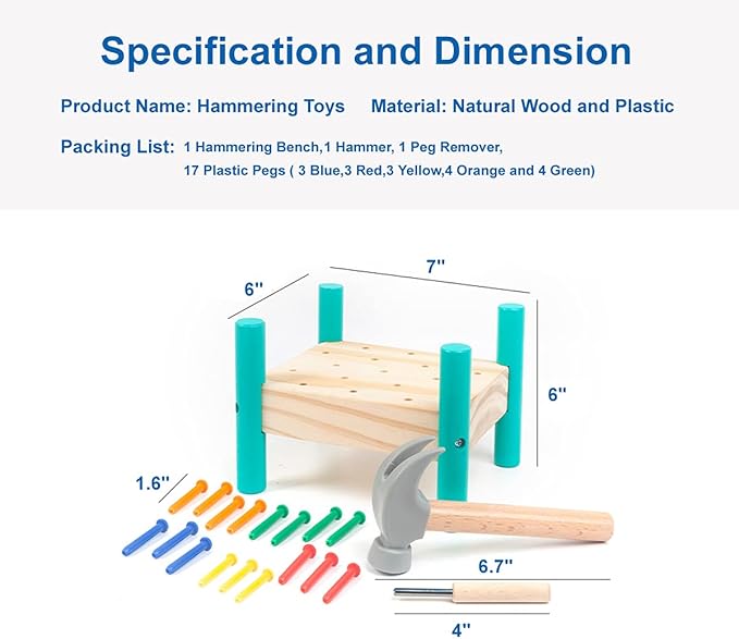 Hicooo® | Wooden Baby Workbench