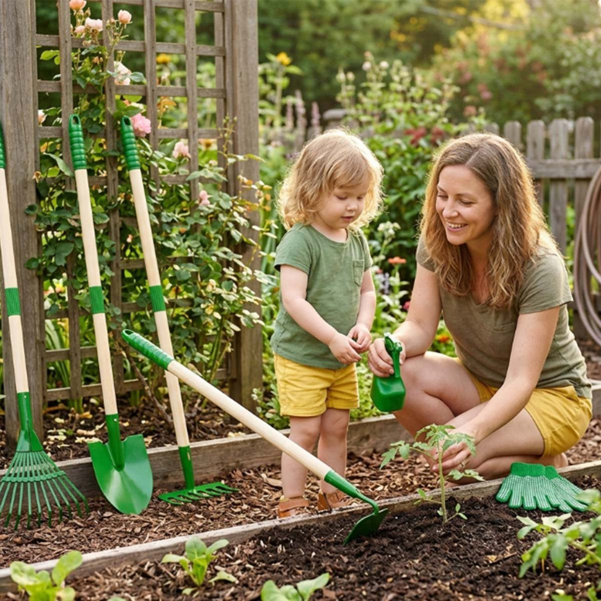 Kids Gardening Tools Set