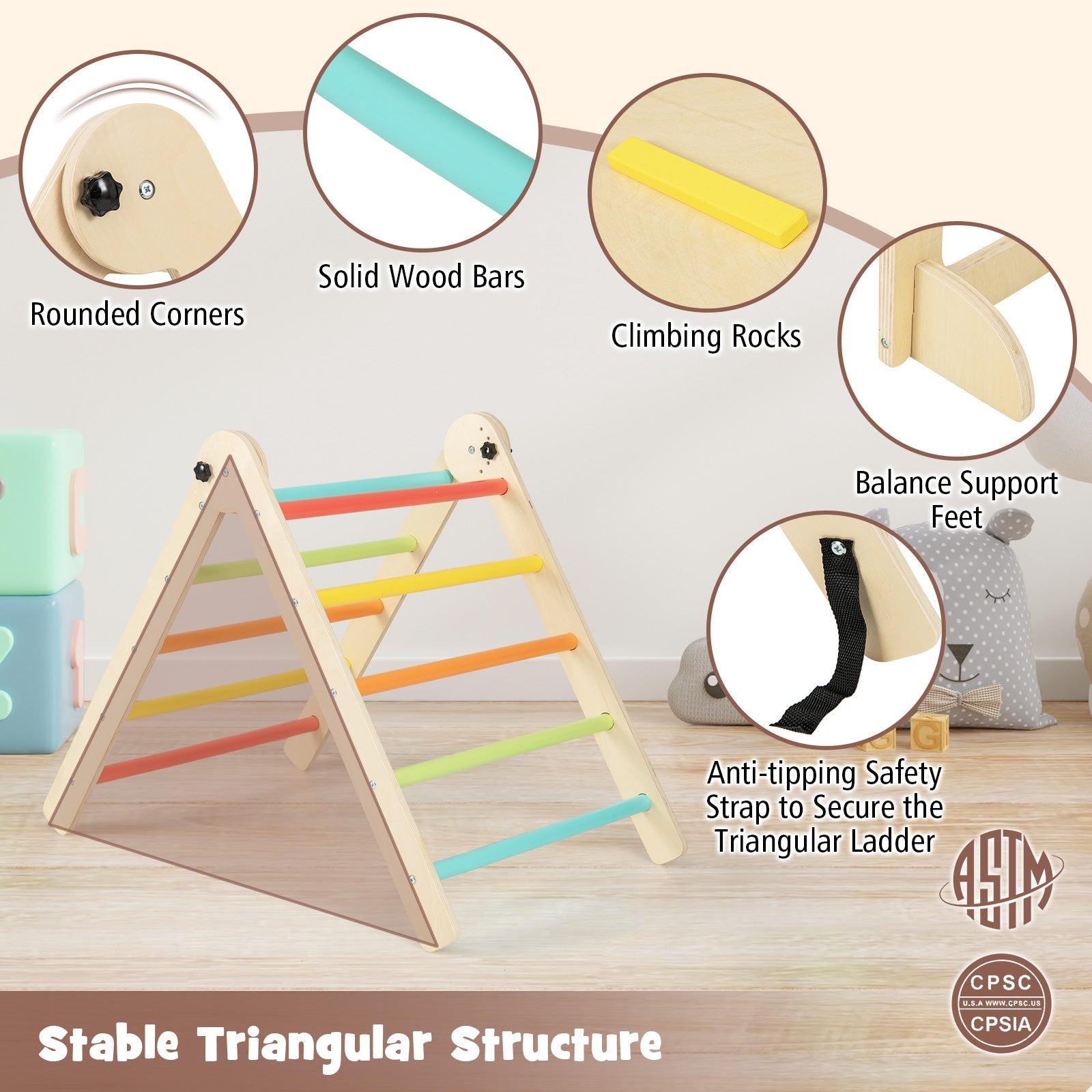 Montessori Climber & Toddler Tower Set