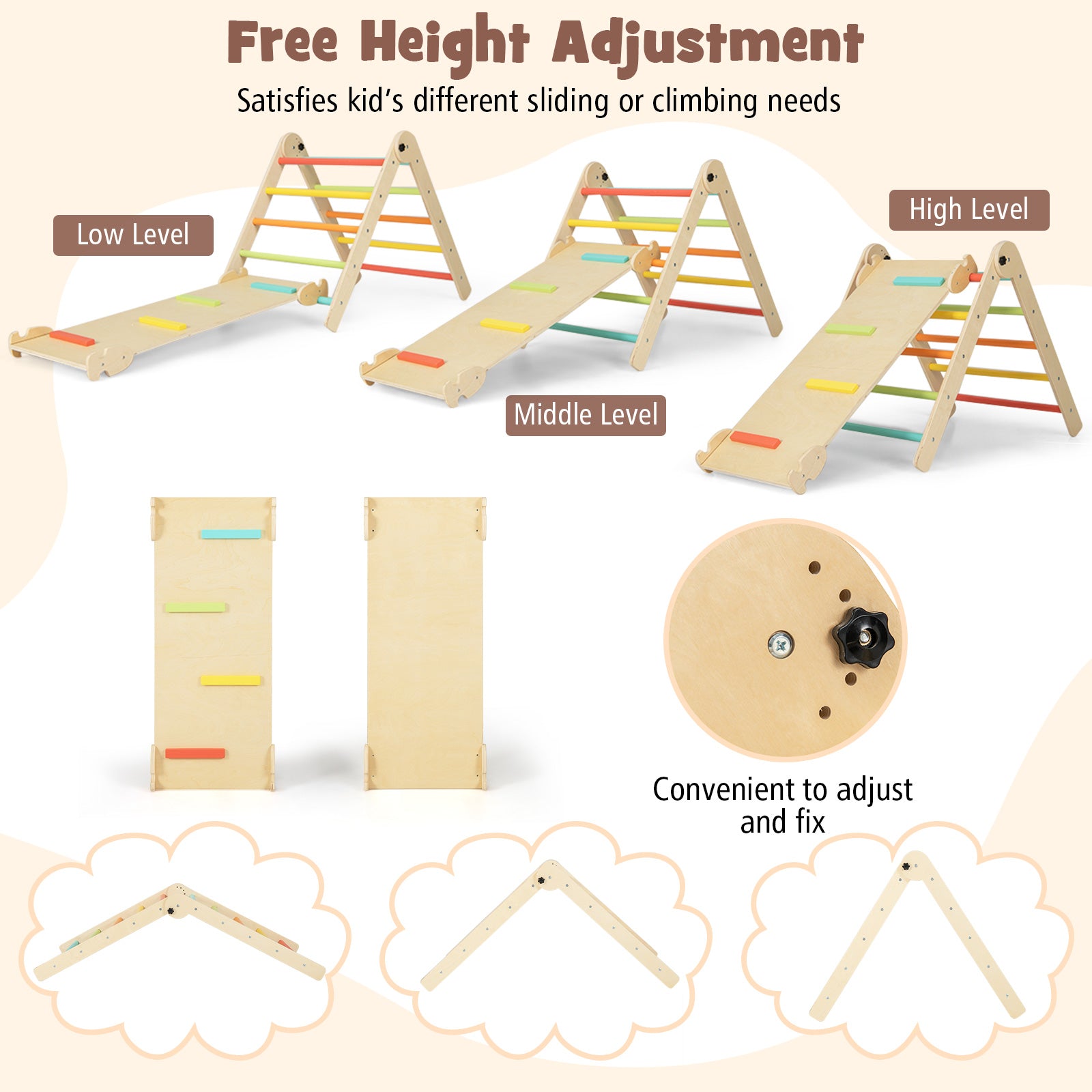 Montessori Climber & Toddler Tower Set