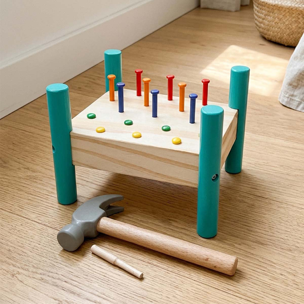 Hicooo® | Wooden Baby Workbench