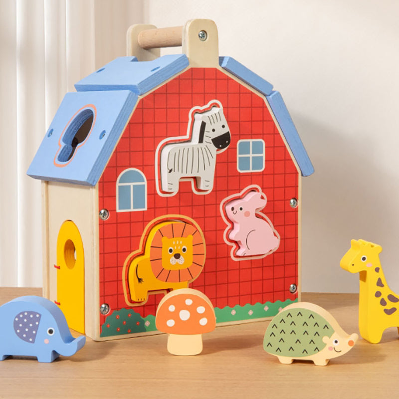 Montessori Animal Puzzle Blocks for Kids