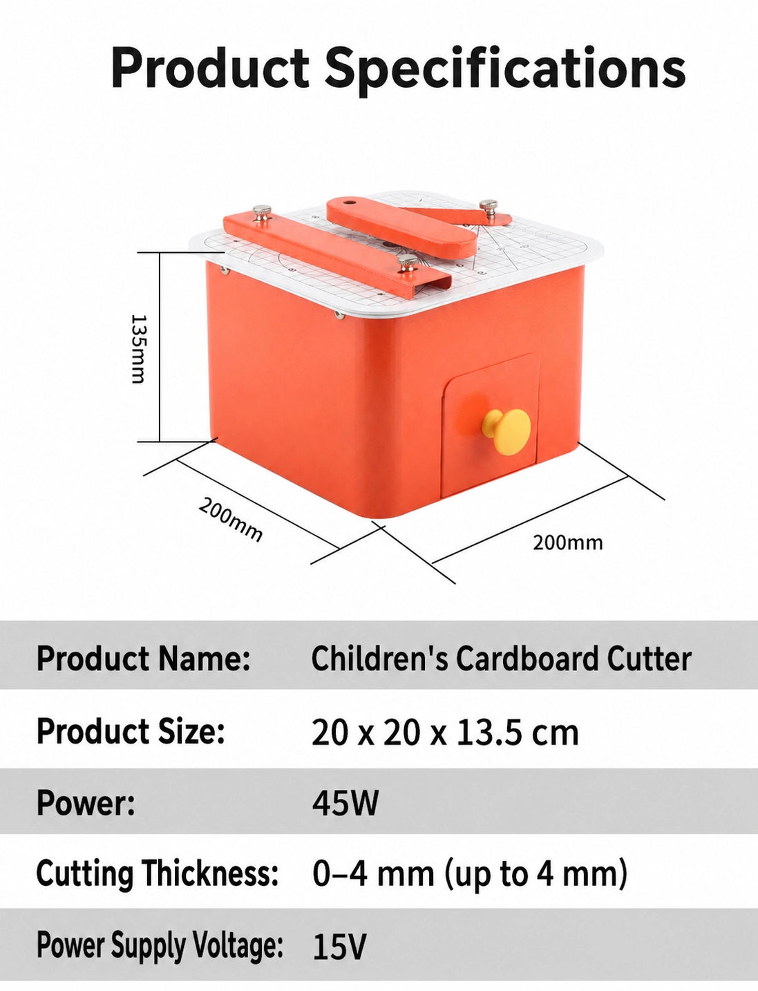 Cardboard Cutting Machine for Children