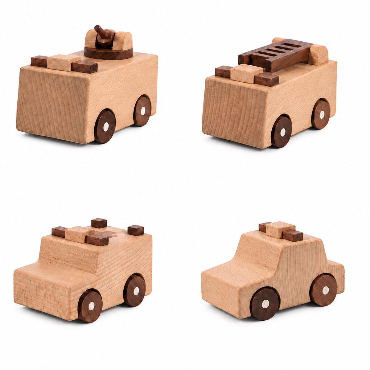 Wooden Construction Vehicles