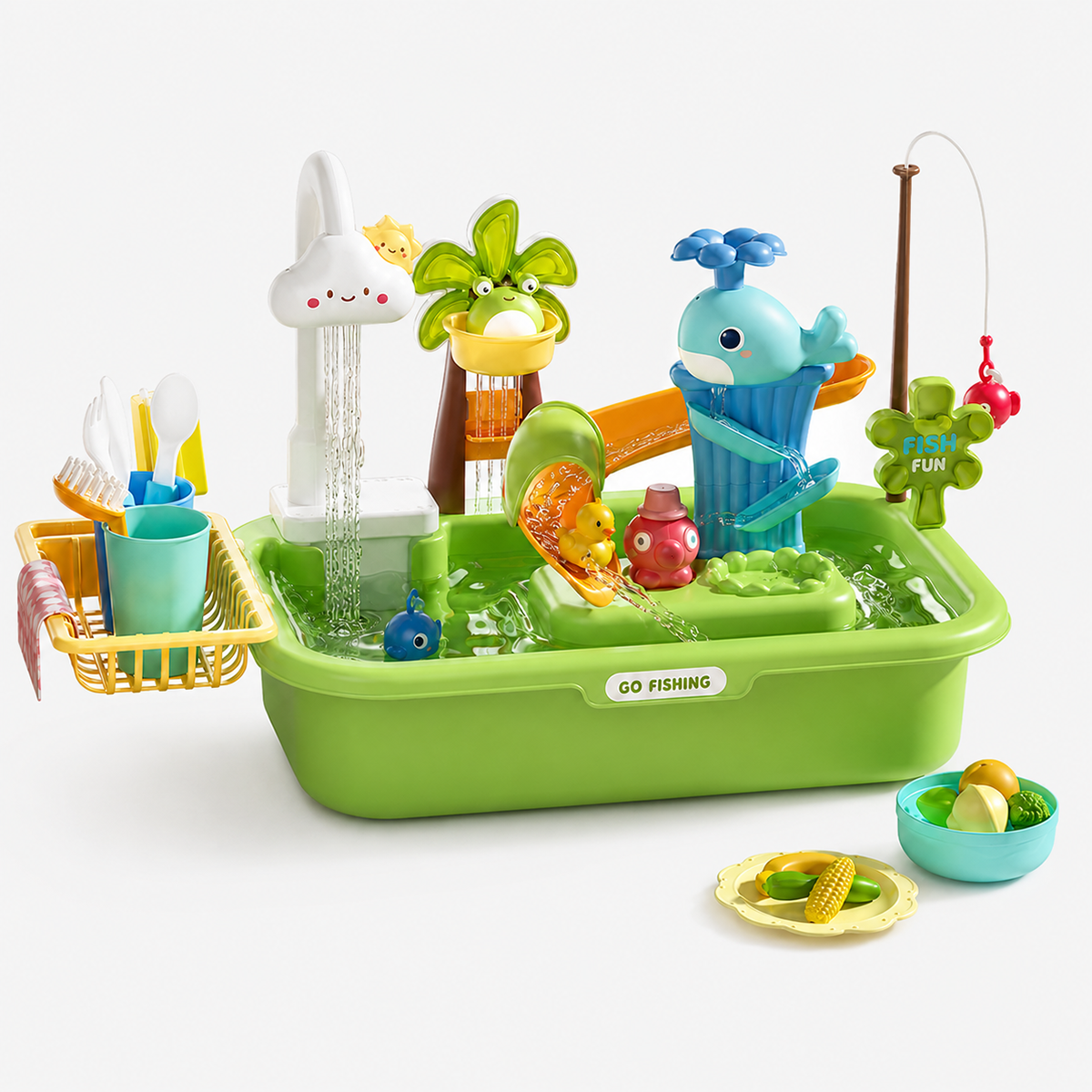 Toddler Play Sink Toy Set