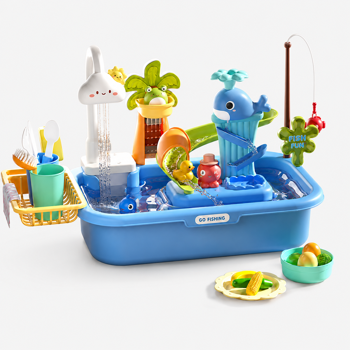 Toddler Play Sink Toy Set