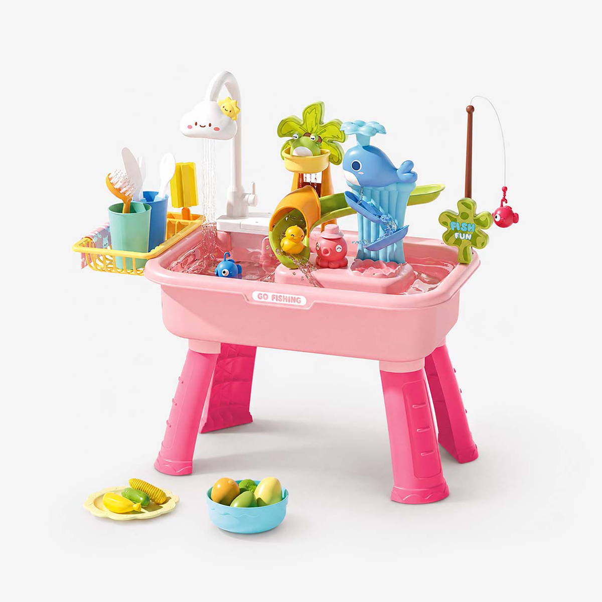 Toddler Play Sink Toy Set