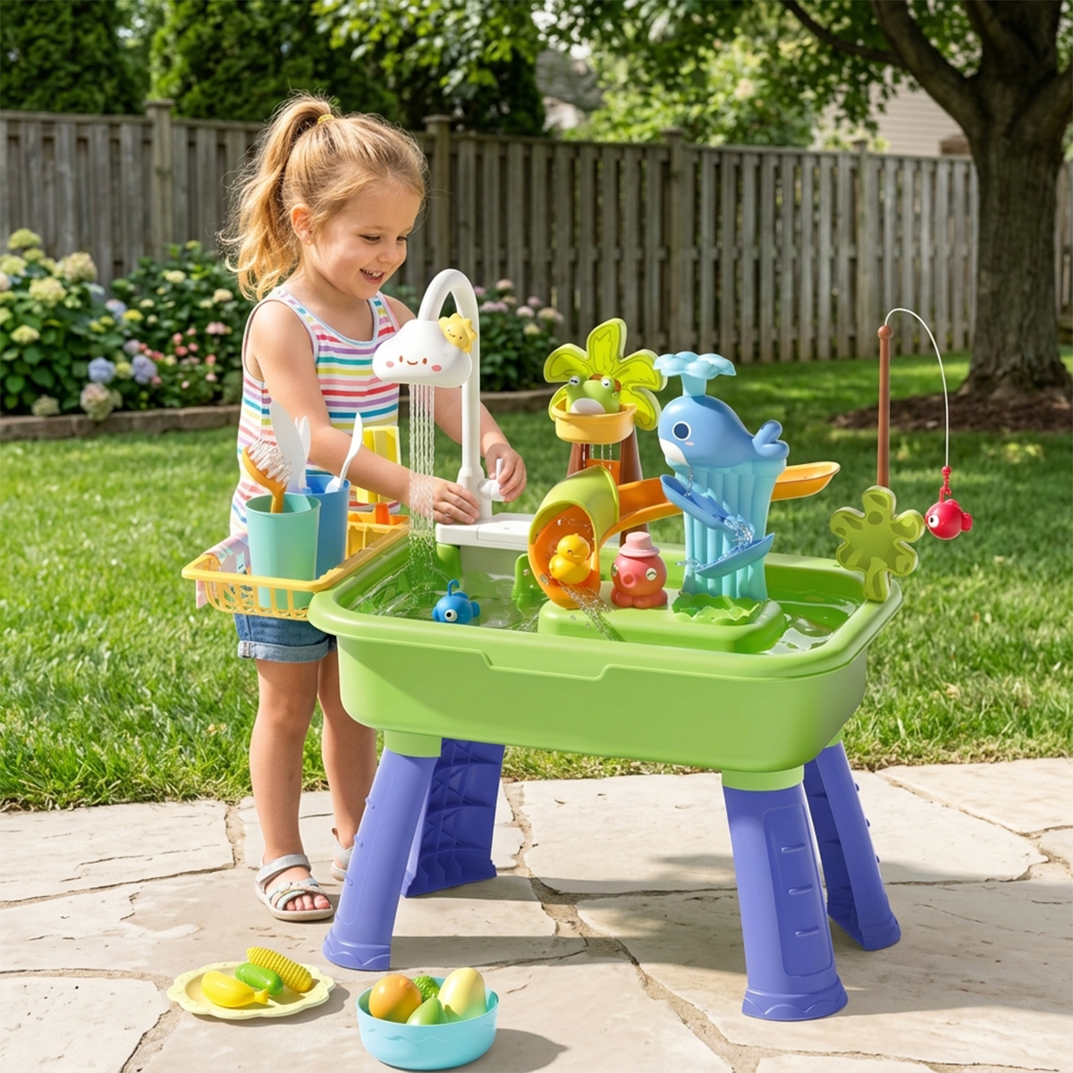Toddler Play Sink Toy Set