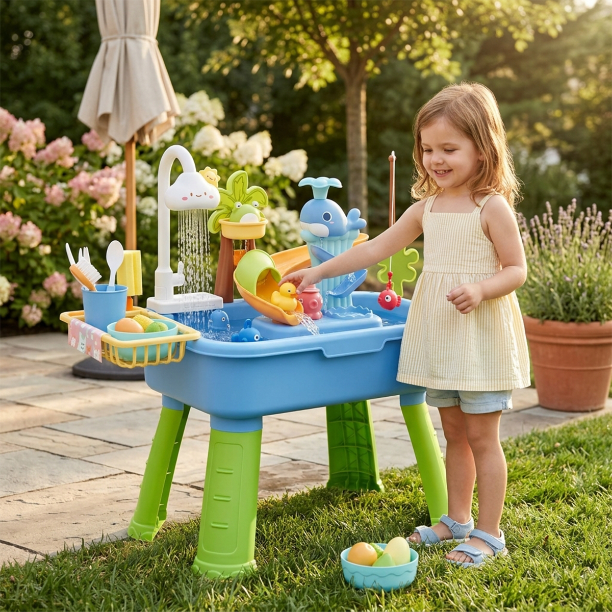 Toddler Play Sink Toy Set