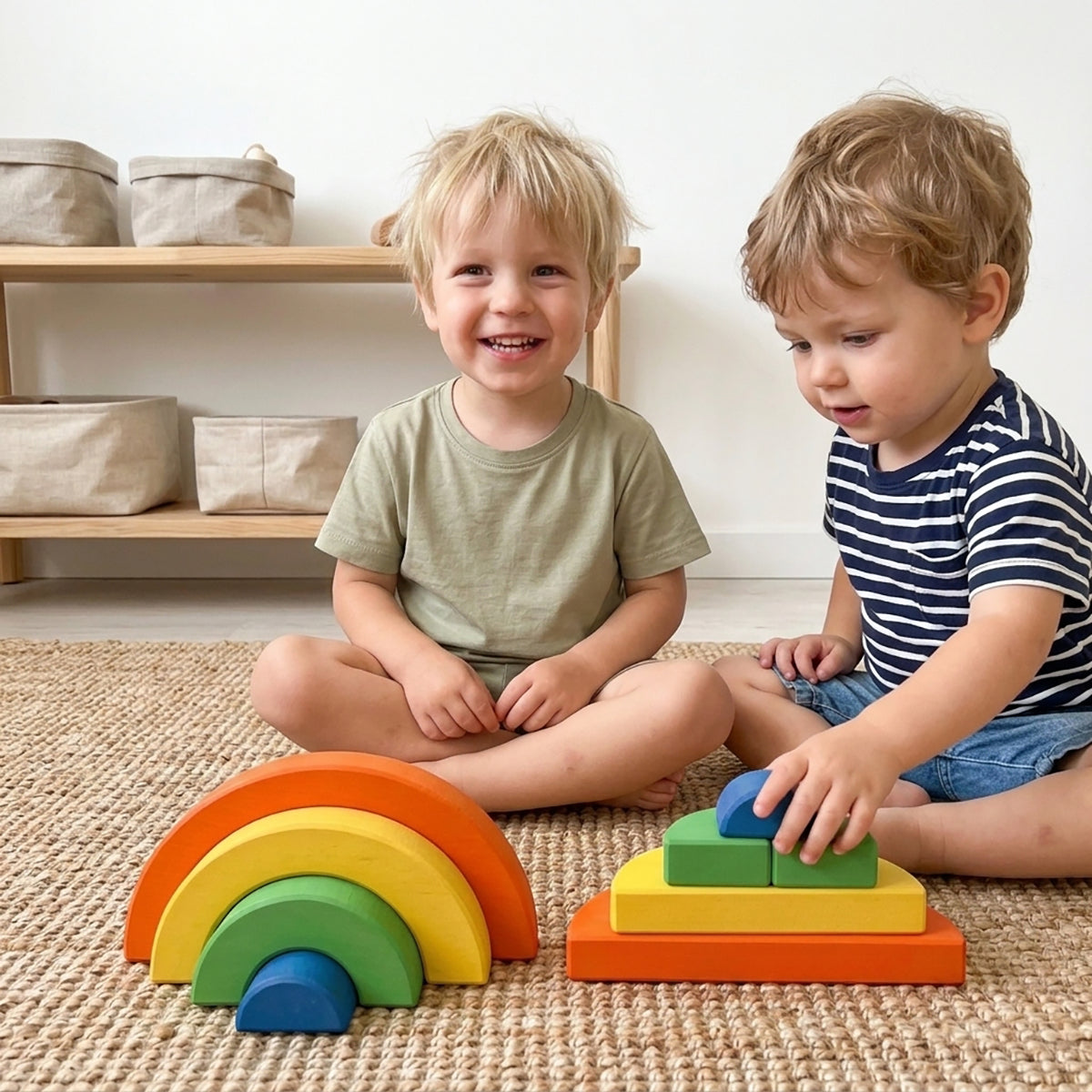 Educational Wooden Blocks Puzzle Toy