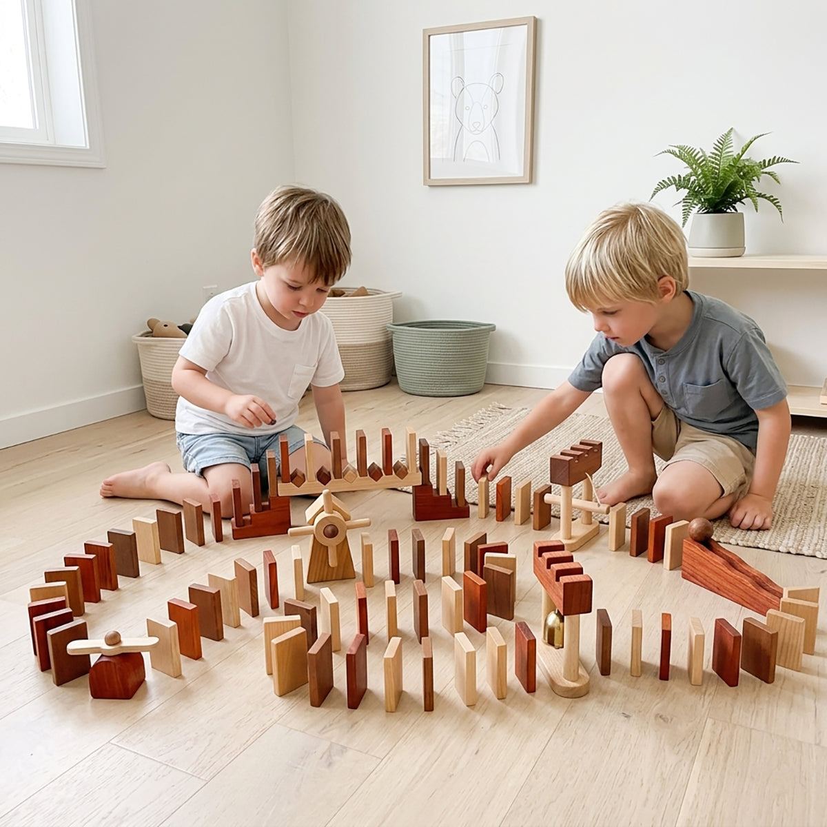 Custom Double 6 Dominoes Set with Storage Case