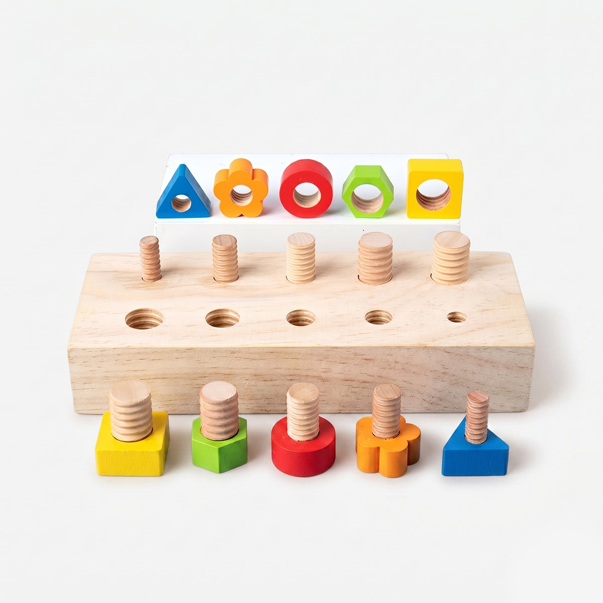 Hicooo® | Wooden Nuts & Bolts Board