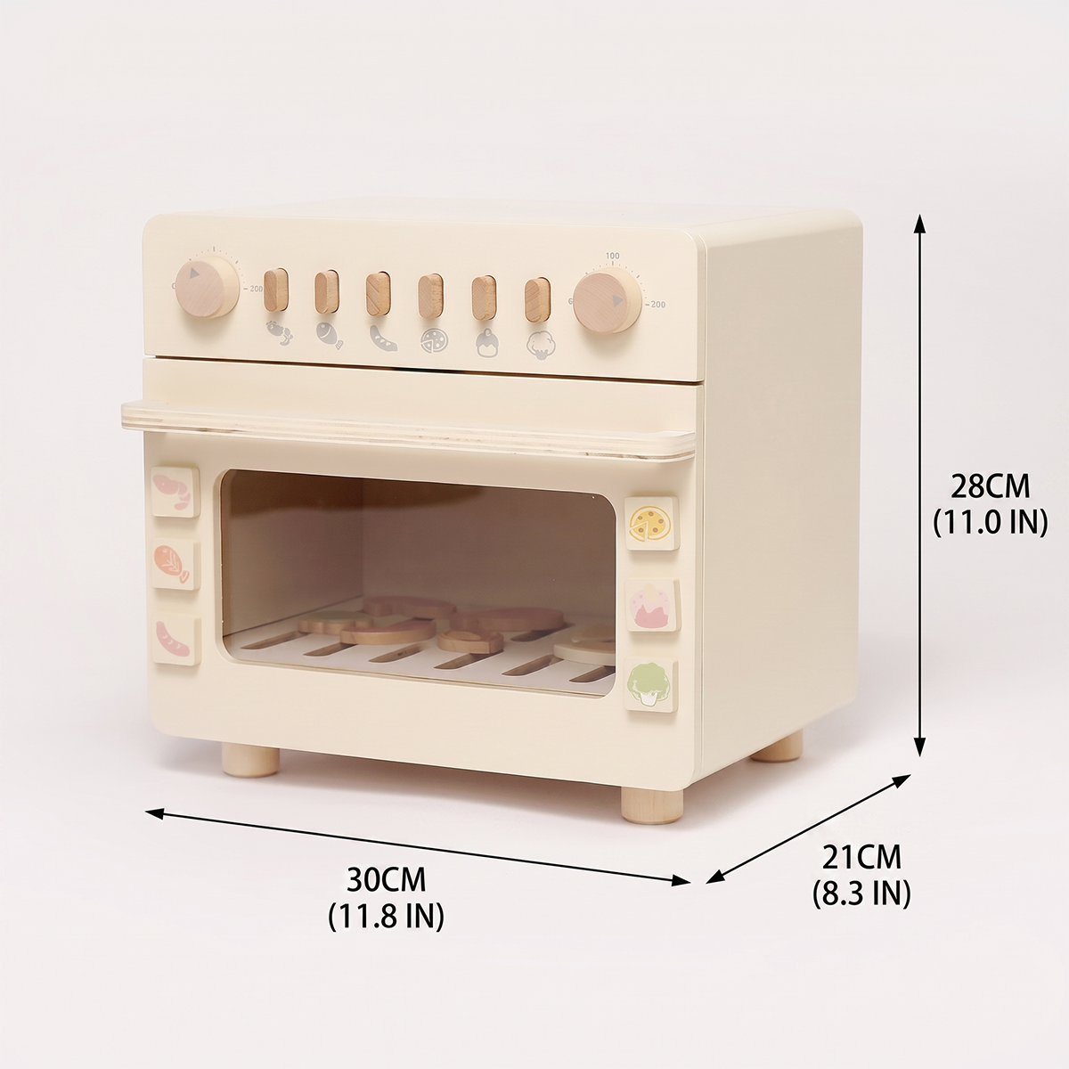 Pretend Play Kitchen Stove with Accessories for Toddlers