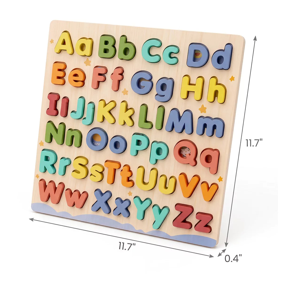 Hicooo® | Wooden Alphabet Puzzle Set