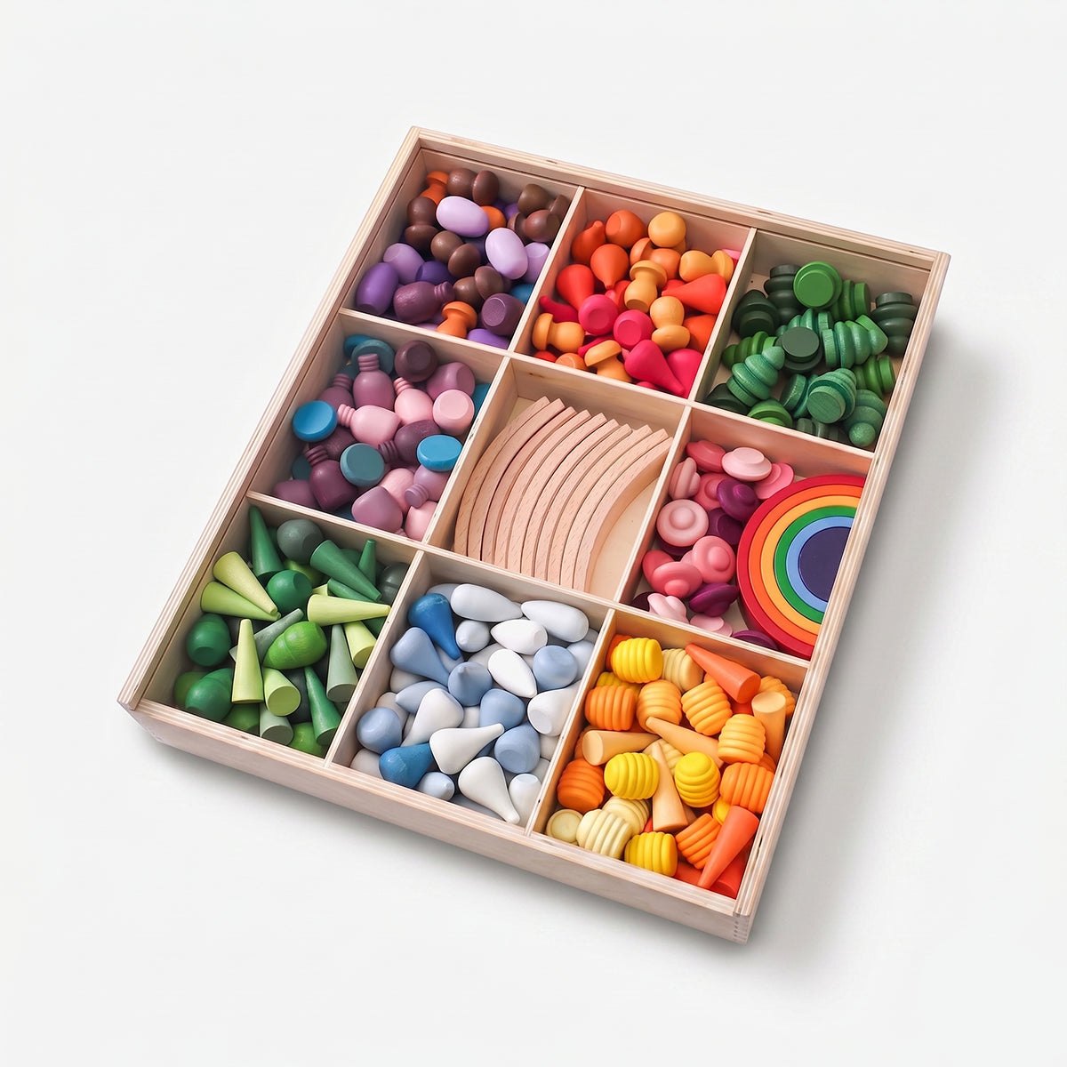 Hicooo® | 252-Piece Mandala Loose Parts Play Set