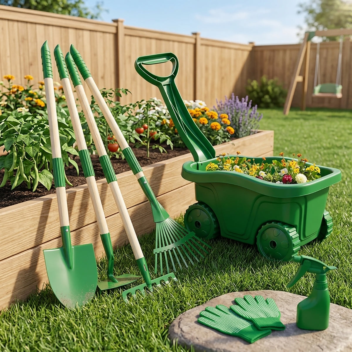 Kids Gardening Tools Set