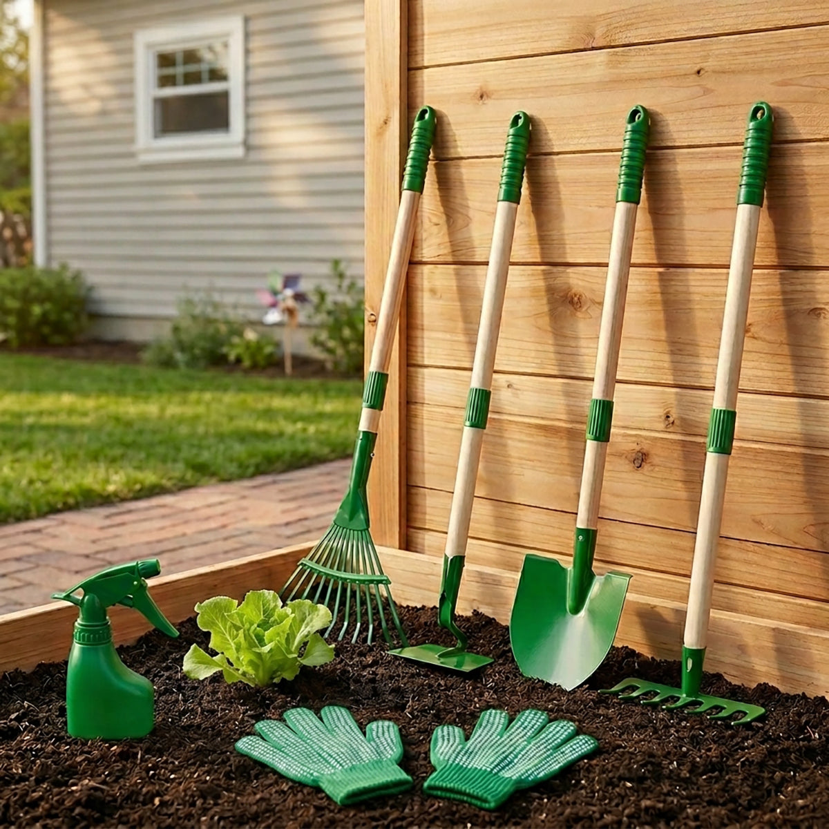Kids Gardening Tools Set