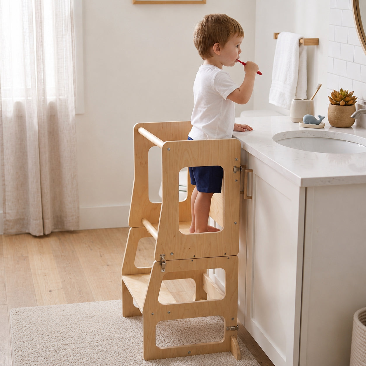 Montessori Climber & Toddler Tower Set