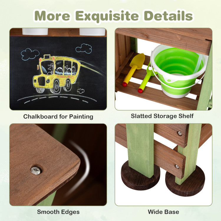 Mud Kitchen Farm Playset