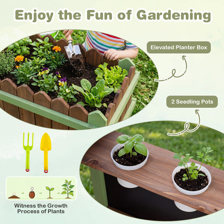Mud Kitchen Farm Playset