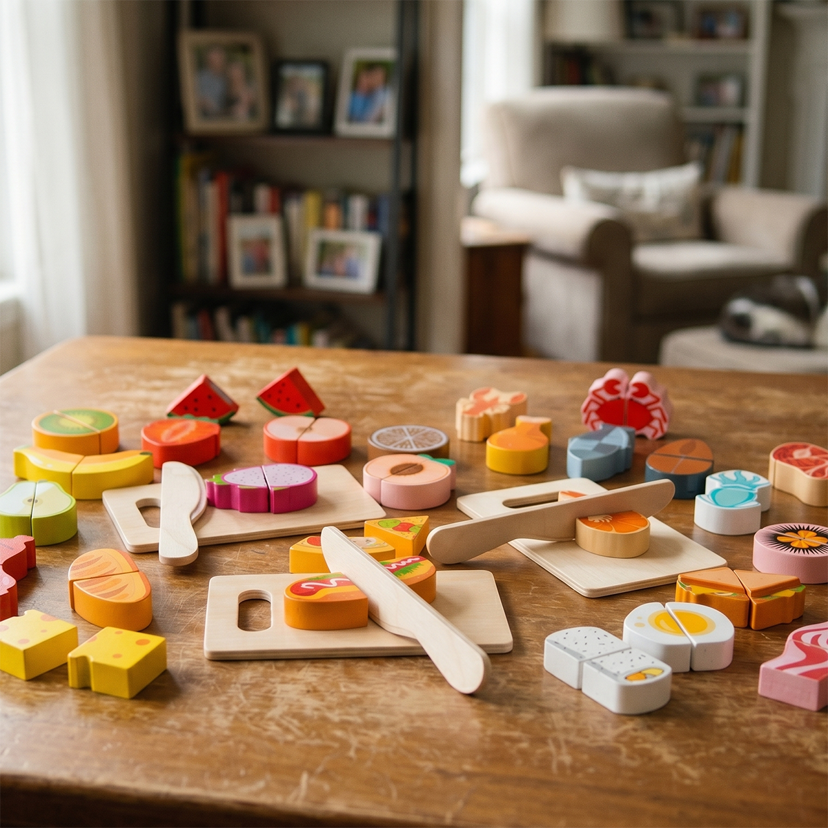Wooden Kitchen Cutting Set