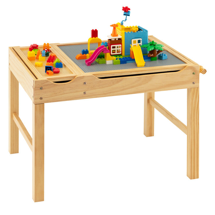 Kids Multi-Activity Desk with Storage & Paper Roll