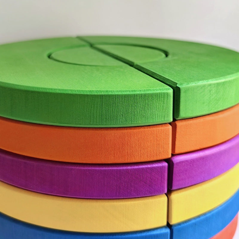Educational Wooden Blocks Puzzle Toy