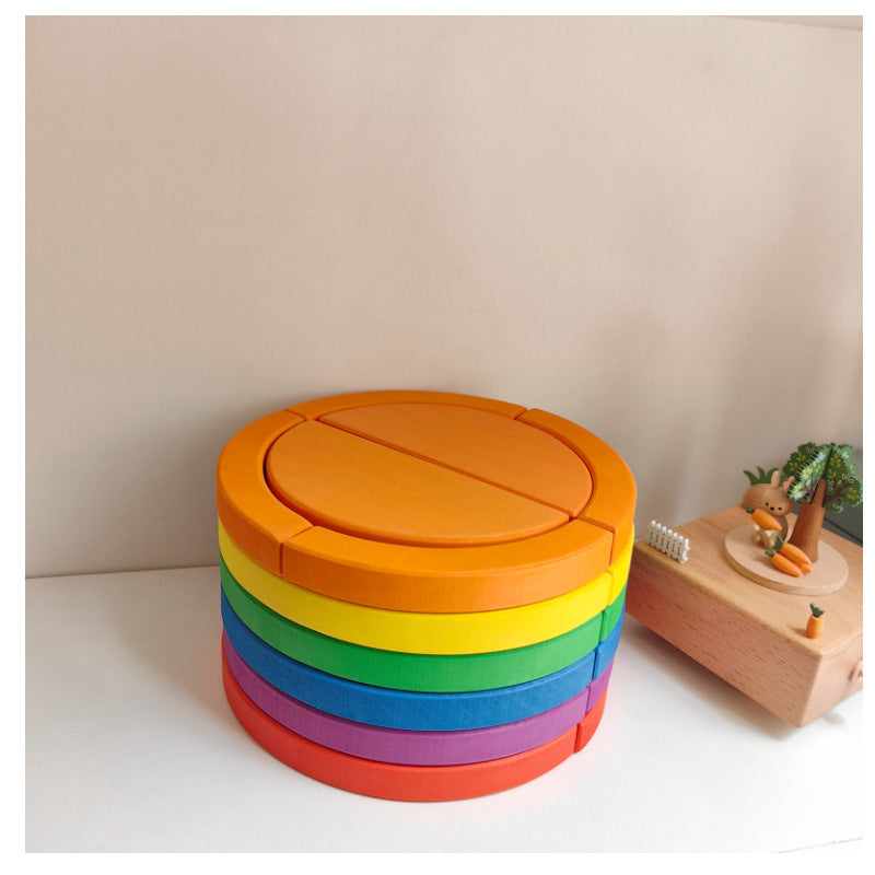 Educational Wooden Blocks Puzzle Toy