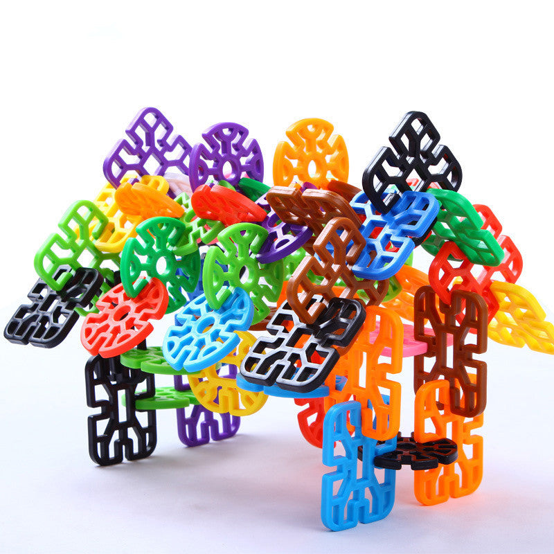 Snowflake Interlocking Building Blocks