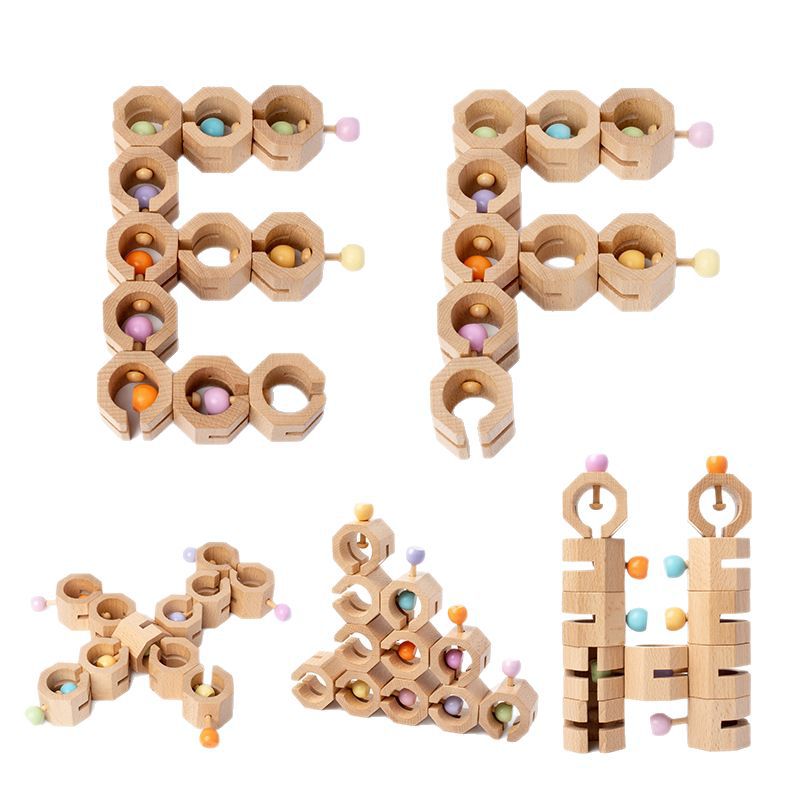 Wooden Montessori Shape Sorting Puzzle