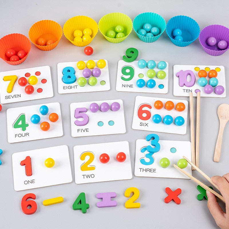 Wooden Bead Counting Toy