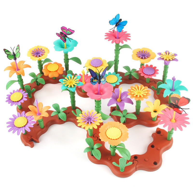 272-Piece Flower Garden Building Toys
