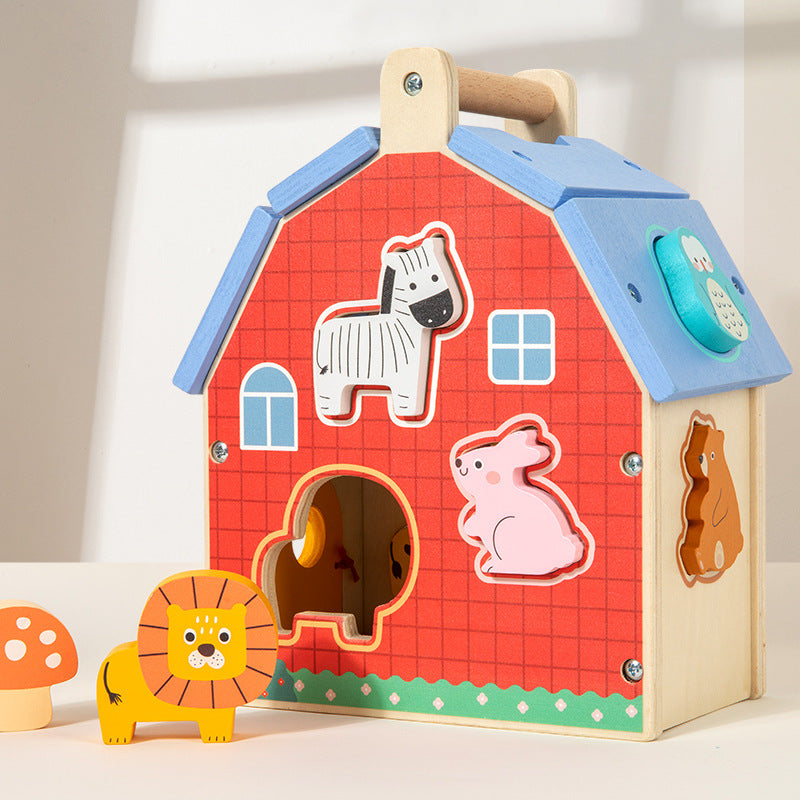 Montessori Animal Puzzle Blocks for Kids