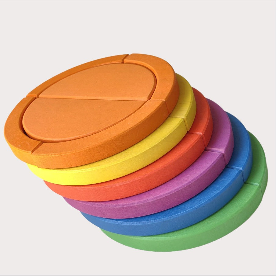 Educational Wooden Blocks Puzzle Toy