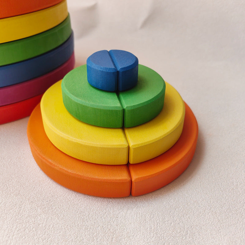 Educational Wooden Blocks Puzzle Toy