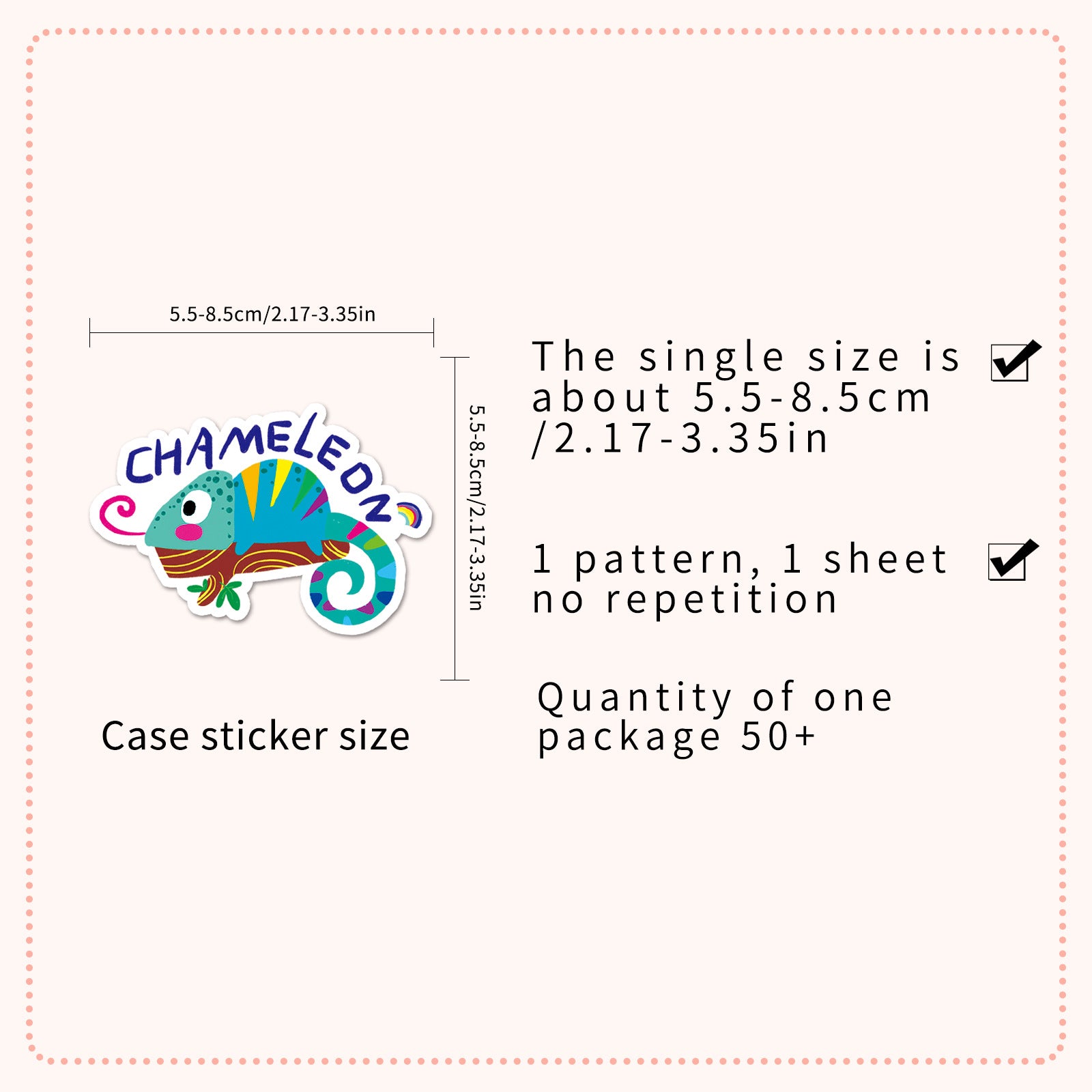 Children's Animal Sticker Set（Gift Only, Not Sold Separately）
