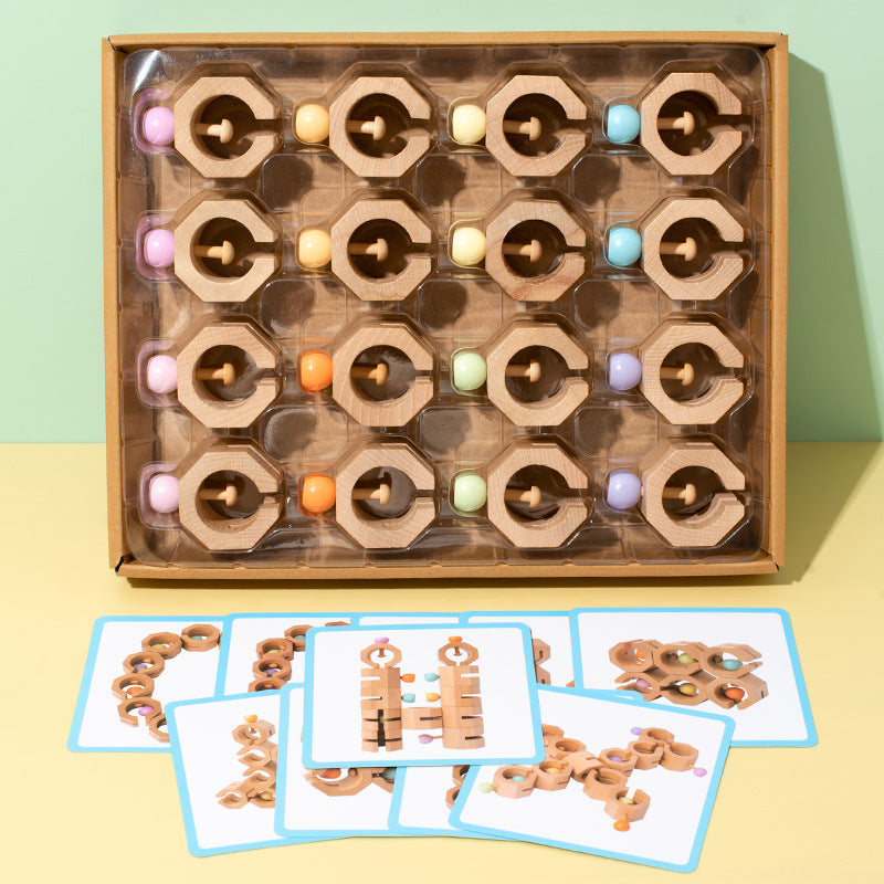 Wooden Montessori Shape Sorting Puzzle