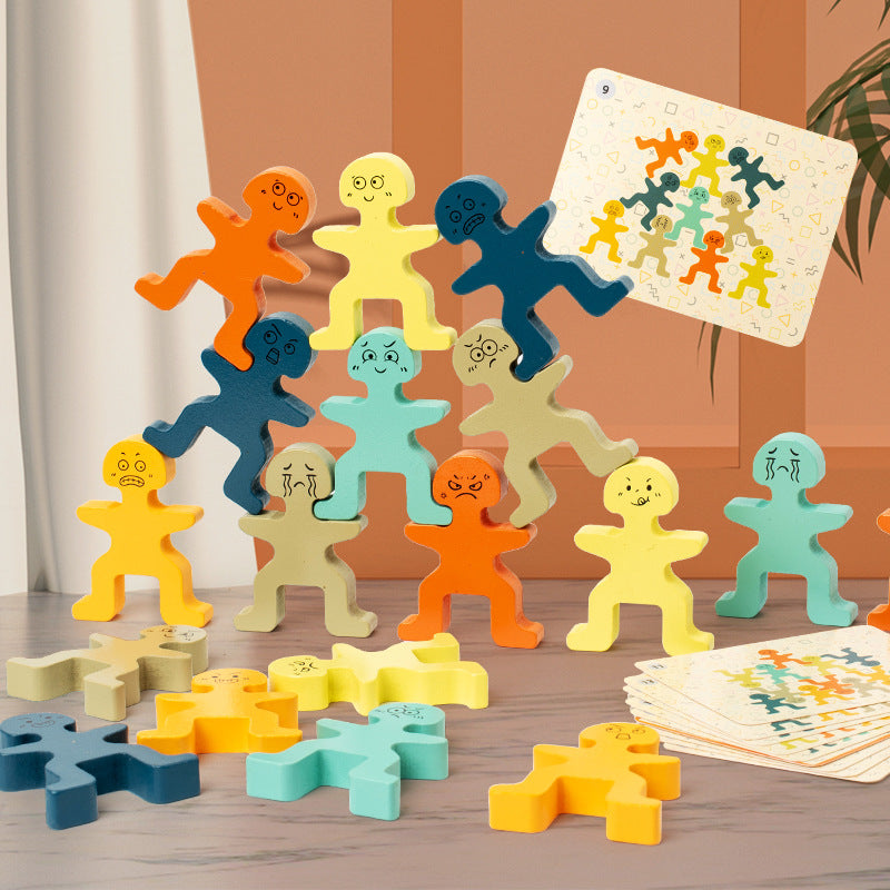 18 Figures & 20 Wooden Balancing Game