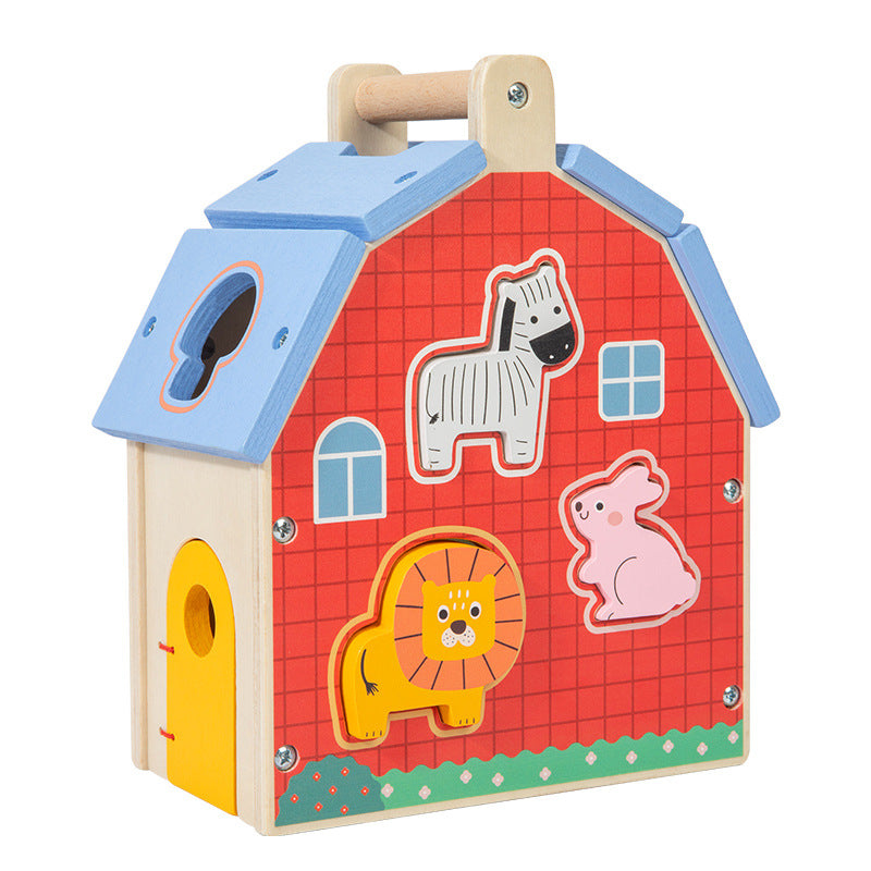 Montessori Animal Puzzle Blocks for Kids