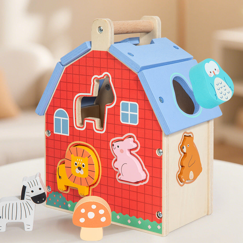 Montessori Animal Puzzle Blocks for Kids