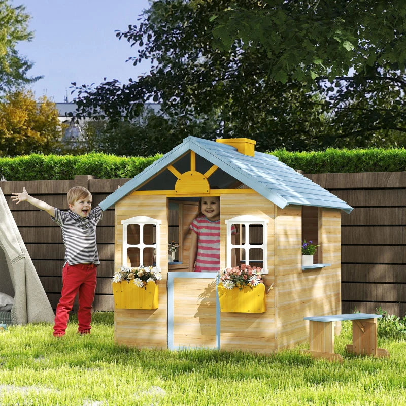 Hicooo® | Wooden Playhouse