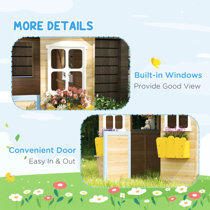 Hicooo® | Wooden Playhouse