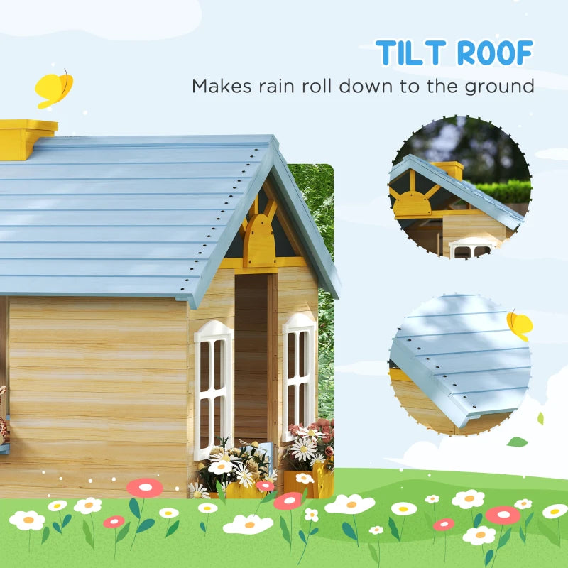 Hicooo® | Wooden Playhouse