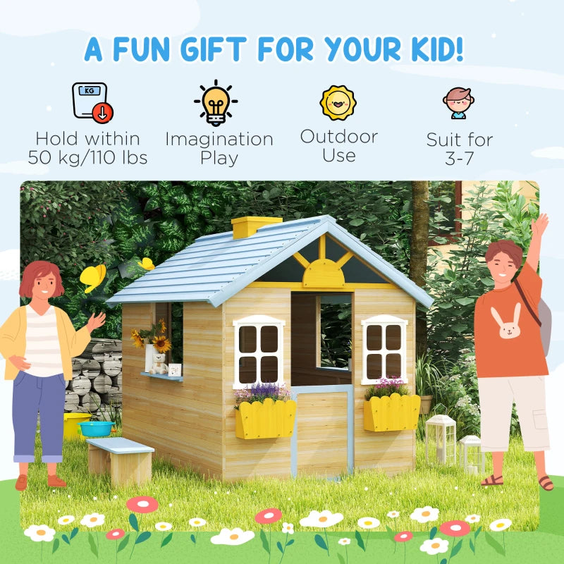 Hicooo® | Wooden Playhouse