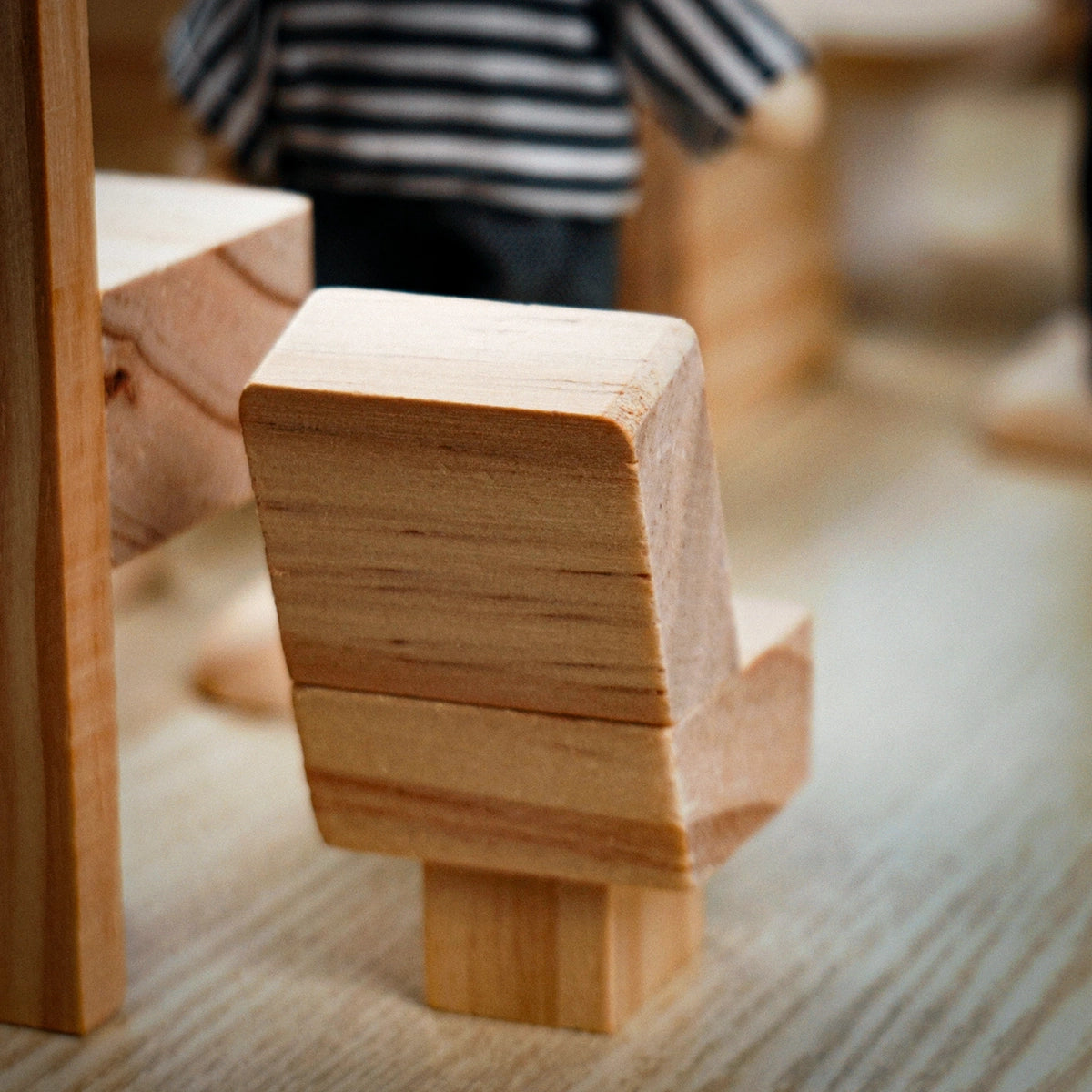 Wooden Dollhouse Furniture Set