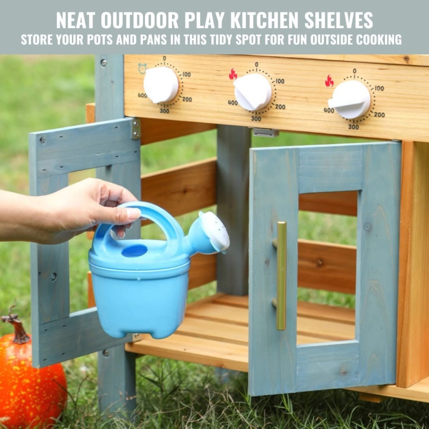 Wooden Playhouse Mud Kitchen