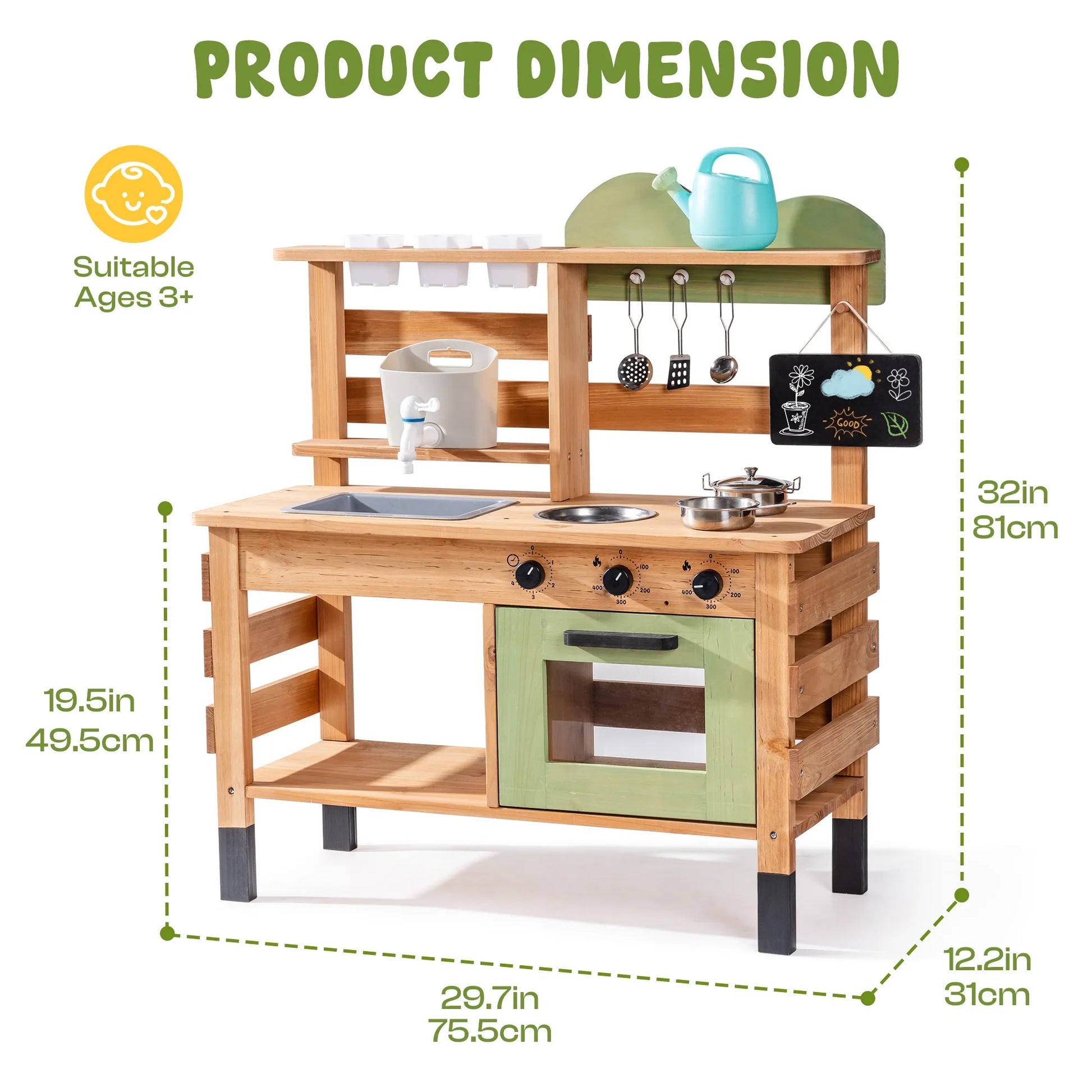 Hicooo® | Outdoor Mud Play Kitchen