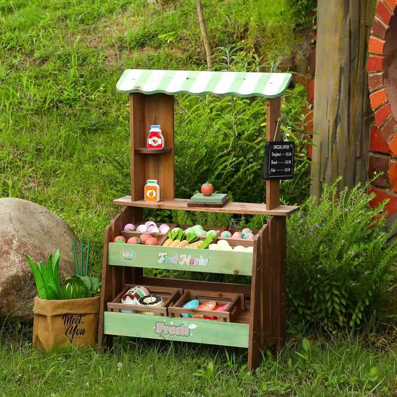 Wooden Kids Mud Kitchen Toy