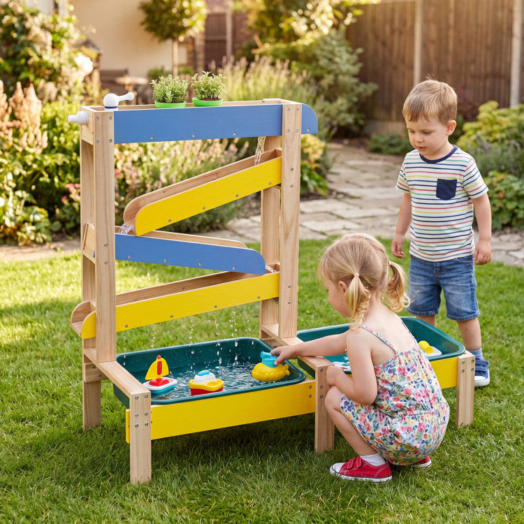 Dual Basin Sand and Water Table for Toddlers